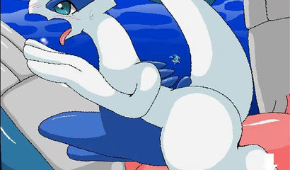 Water Pokemon enjoy sex in XXX flash game