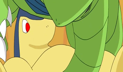 A couple of wild Pokemon had sex in a cave