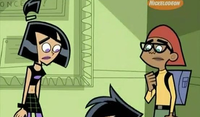 Busty MILF fucks with a young guy Danny in the cartoon Danny the Ghost&#34;