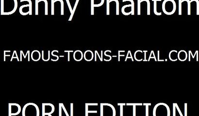 Busty MILF fucks with a young guy Danny in the cartoon Danny the Ghost"