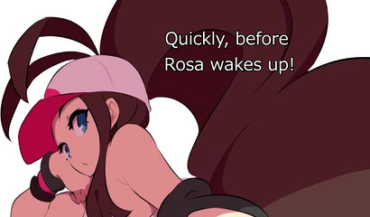 Hentai cartoon porn with beauties Hilda and Rose from Pokemon"