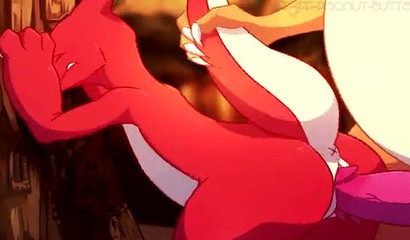 Porno Zusammenstellung von Bildern und Animationen mit niedlichen Pokémon