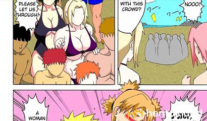 Naruto experiencing a double trouble with Tsunade and Sakura Haruno