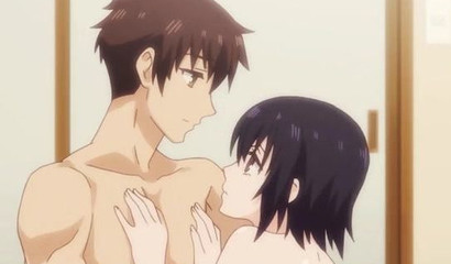 Anime siblings sorting family stuff out with a hardcore session