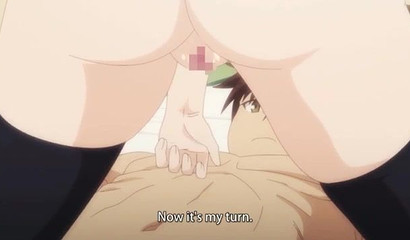 Anime siblings sorting family stuff out with a hardcore session