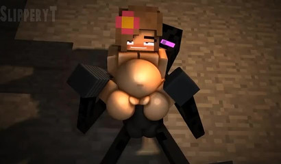 Minecraft looking way better with a couple of creampies