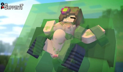 Minecraft Big Tit Fucking - Minecraft porn compilation with busty whores