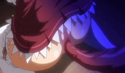 Bondage slave and her love for meaty tentacles