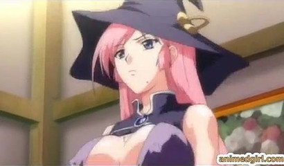 Busty lesbians feel the rough power of tentacles