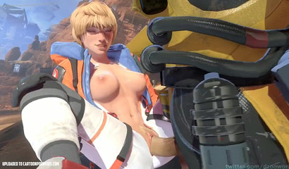 Checking the perimeter of Wattson Apex Legends