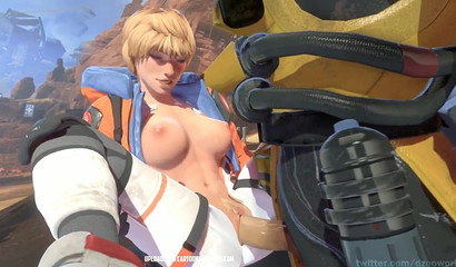 Checking the perimeter of Wattson Apex Legends