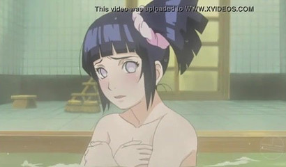 Sakura Haruno adds the hot to the tub