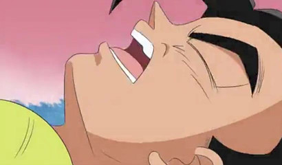 Last train to cum heaven on top of the dragon balls