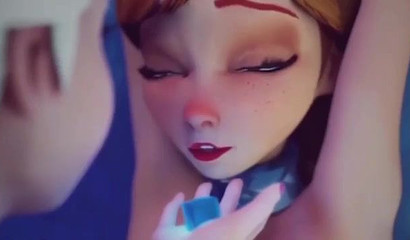 Elsa shows her little sis how to fuck the way to the throne