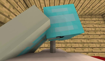 I'd pump that Minecraft box until my balls were left dry