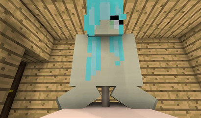 I'd pump that Minecraft box until my balls were left dry