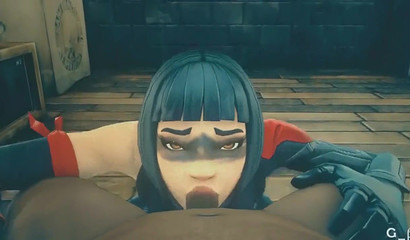 Try to last to the end of the Fortnite 3D porn collection