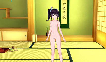 3D Sex ghost diaries of a young Kanao Tsuyuri