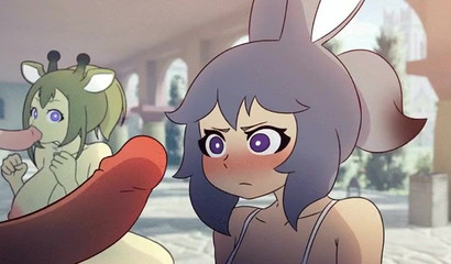 Young Judy Hopps is faced with a one-eyed snake for the first time