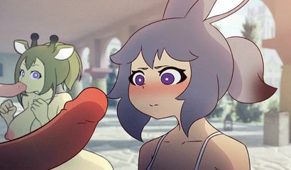 Young Judy Hopps is faced with a one-eyed snake for the first time