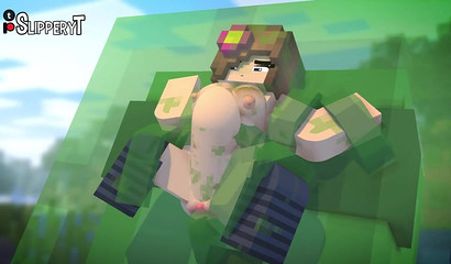 Minecraft Jenny Take Fucked By The Slime By Slipperyt