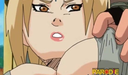 I'd let anyone watch me destroy Tsunade from Naruto like that