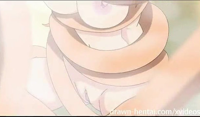 Tentacles give Nami heavenly pleasure