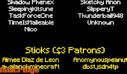 Nerdy 3D cutie milks the Minecraft out of him