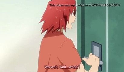 Bakugo can't pull out his cock from her anime snatch