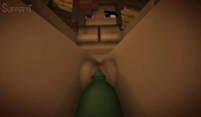 Minecraft Chick Fucks Zombie Rough (sound)