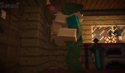 Minecraft Chick Fucks Zombie Rough (sound)