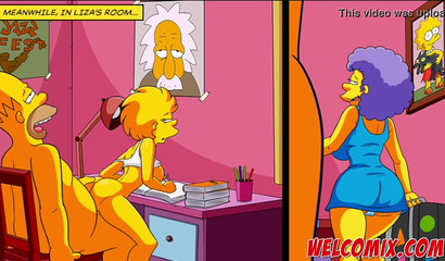 Porn With Comic - This Simpsons porn comic will make you throb in no time