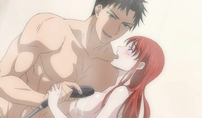 Ah! That's not how you use a showerhead - Anime Hentai Porn