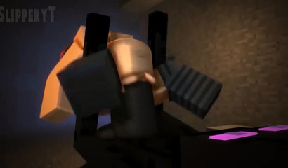 Orgasmic! 3D Jenny hosts huge Minecraft rod