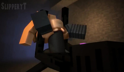 Orgasmic! 3D Jenny hosts huge Minecraft rod
