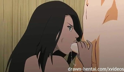 Naruto can't escape Sakura's dripping anime pussy