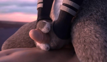 Officer Judy Hopps takes law into her 3D Zootopia pussy