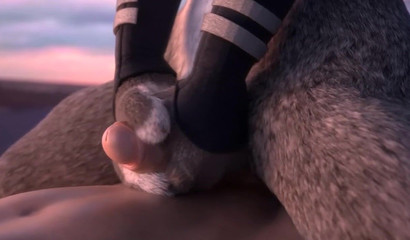 Officer Judy Hopps takes law into her 3D Zootopia pussy