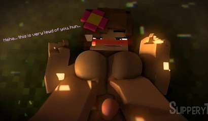 我的世界珍妮X马特Boobplay通过Slipperyt