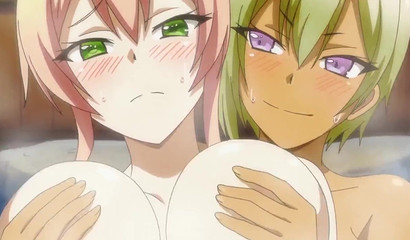 Cum hard with these anime hentai lesbians in bikinis