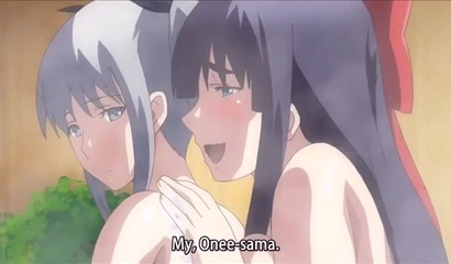 Cum hard with these anime hentai lesbians in bikinis
