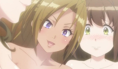 Cum hard with these anime hentai lesbians in bikinis