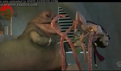 Nothing like 3D tentacles to make Princess Leia feel better