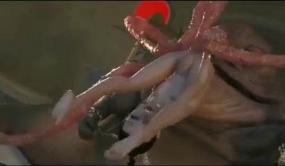 Nothing like 3D tentacles to make Princess Leia feel better