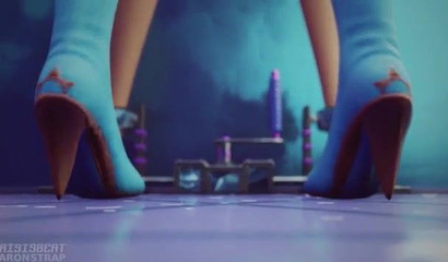 Elsa makes us to be the queen of Ana's Frozen pussy