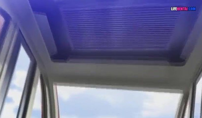 You can't fuck me on a train without a condom! - Anime Hentai Porn