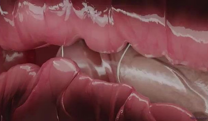 This 3D furry chick can only cum in the shower