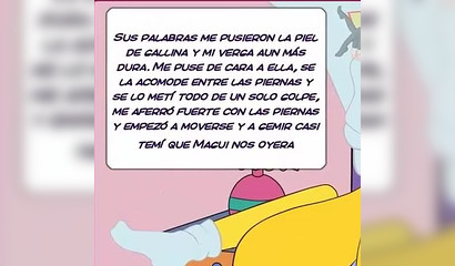 Lisa comes back home for Bart's cum-gun