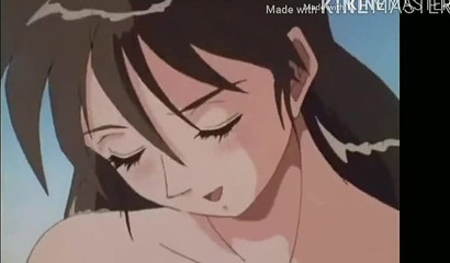 Anime chicks enter a scissoring marathon