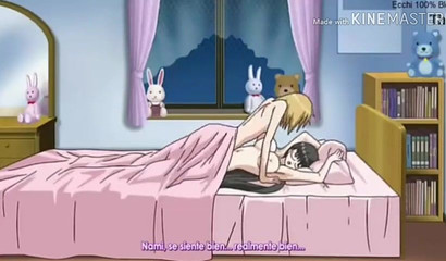 Anime chicks enter a scissoring marathon